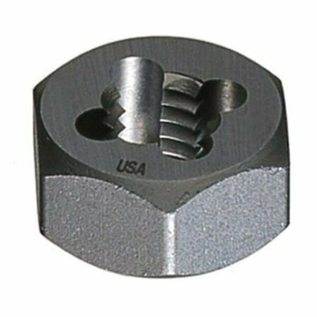 CHAMPION CUTTING TOOL 1/8-28-BSP - CS30M Metric Hexagon Rethreading Die, 1.25 TPI, Contractor Series, Carbon Steel CHA CS30M-1/8-28-BSP